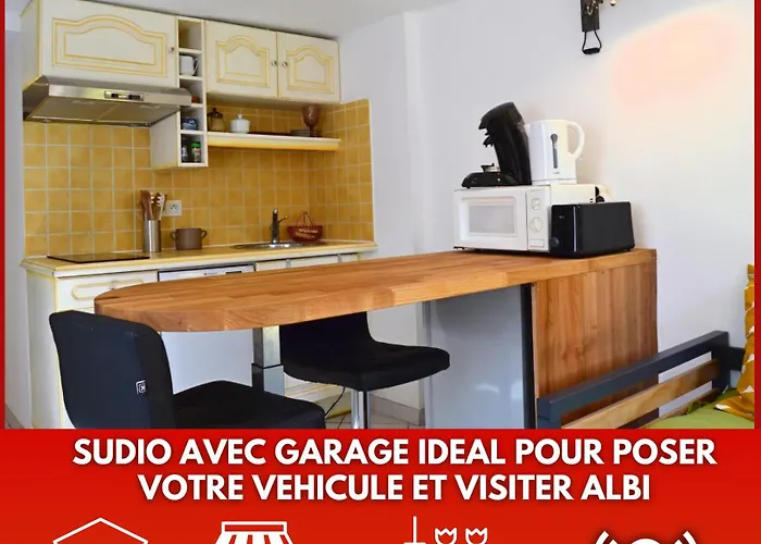 L\'Atelier De Papy D\'Albi - Parking - Centre Albi Accessible A Pied